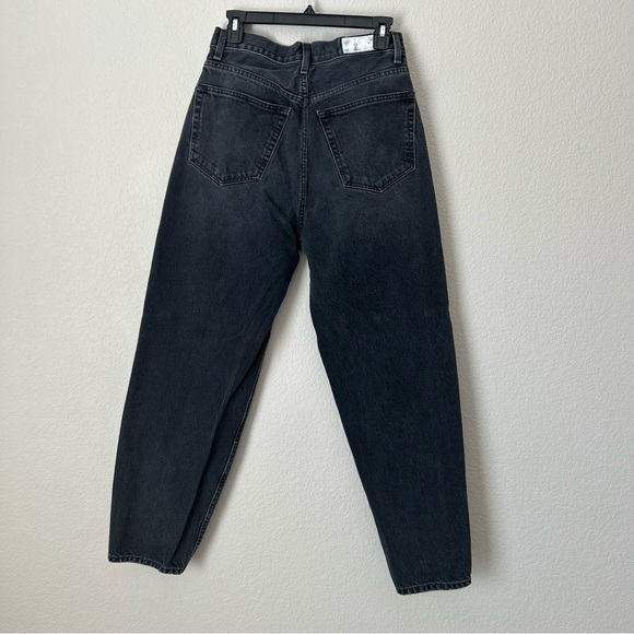 Re/Done Pixie Jeans in Black - Picture 7 of 8